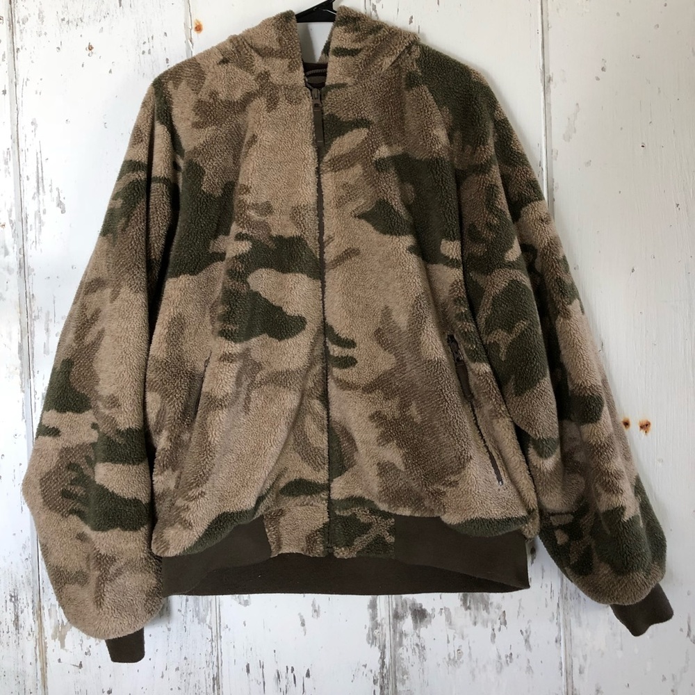 Cabelas Berber fleece hoodie